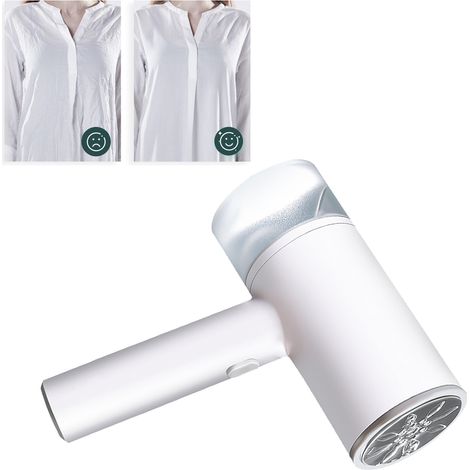 Fer à repasser électrique portable, mini, à vapeur, pour la maison et les dortoirs. Prise CN 220 V, panneau en acier inoxydable, 1200 W. (1/5)