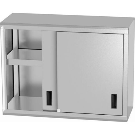 Armoire murale - soudée, avec portes coulissantes - Ref 814154 - 30x80xH60 cm - Hendi