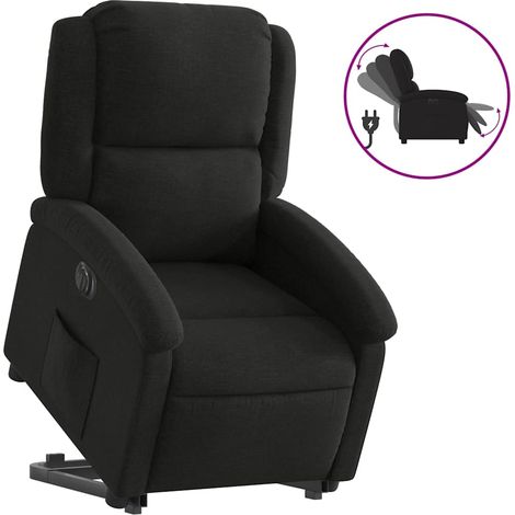Maison Exclusive - Relaxsessel mit Aufstehhilfe Elektrisch Schwar