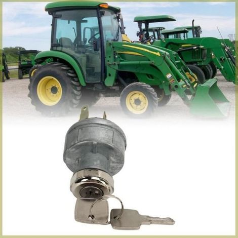 Interrupteur de Démarrage, Interrupteur D'allumage AR58126 pour Tracteur 322 330 655 755 830 855 856 955 (1/4)