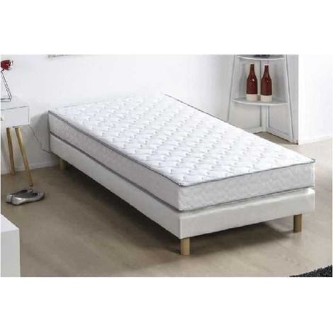 Matelas mousse 90 x 200 - Confort ferme - Epaisseur 16 cm - FINLANDEK Kiva