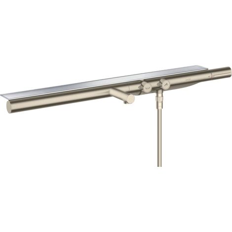 Hansgrohe AXOR ShowerSolutions thermostat de bain 800 pour montage apparent, 2 consommateurs, Coloris: Nickel brossé - 45420820 (1/2)