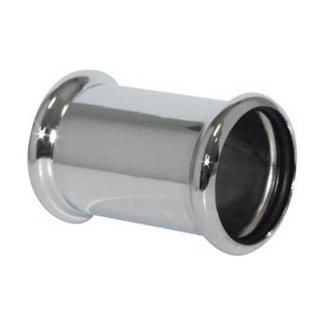 RACCORD EN LAITON CHROMÉ AVEC OR Dimensions : Diam. 30