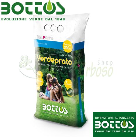Verdeprato 11-0-0 + 6 Fe - Fertilizzante per prato da 5 kg