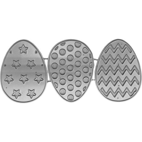 Stanzschablone für Ostereier aus Metall, DIY-Scrapbooking-Album, Papierkarten-Vorlage, Prägeform, Bastelbedarf