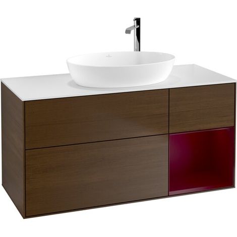 Villeroy & Boch F951HBGN Meuble sous-lavabo Finion F95 (1/2)