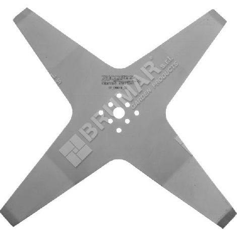 Lama stella 4 punte inox 24cm l60. COMPATIBILE - 050027
