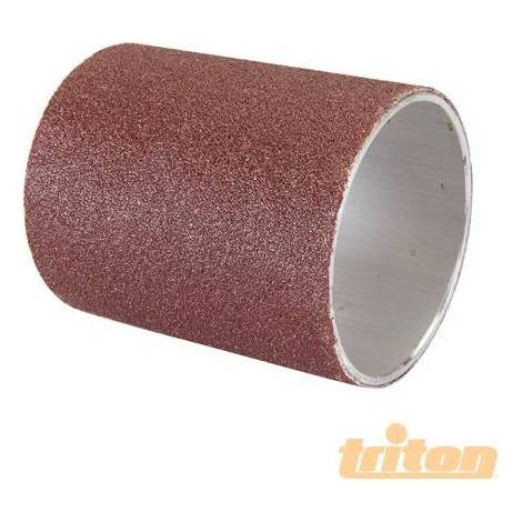 Triton – Manchon de ponçage 66mm pour tambour – Largeur 66mm – Longueur 81mm – Pour bois dur et teck – Compatible avec rabots 750W