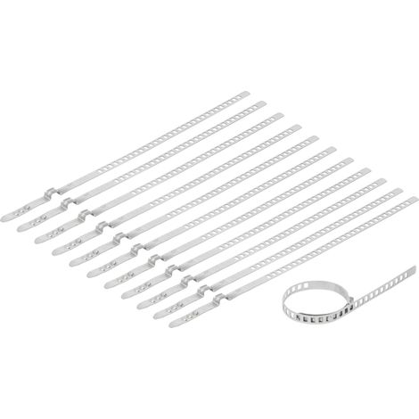JEU DE BRIDES À COLLIER À ESSIEU  9 MM  12 PIÈCES BGS 9452 (1/4)