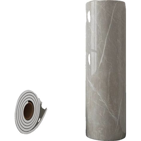 Papel pintado efecto mármol, impermeable, autoadhesivo, yunduolahui, 40 cm x 10 m (1/2)