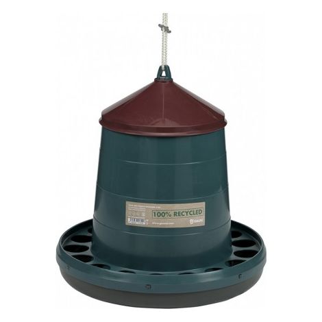 Mangeoire Volailles En Plastique Recyclé Eco 8kg (1/2)