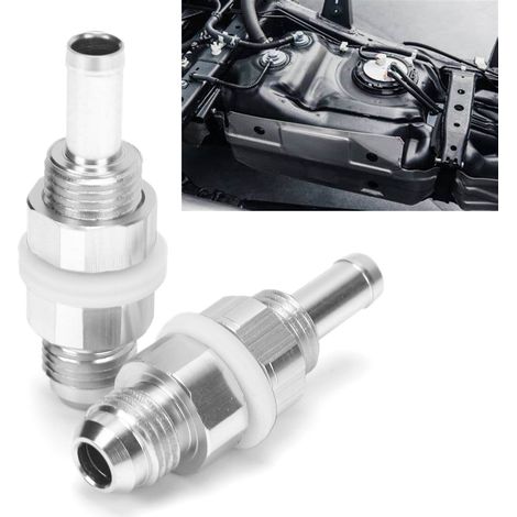 Une paire de raccords cannelés AN6-5/16 pour accessoires de pompe à carburant et d'adaptateur de réservoir de carburant (1/5)