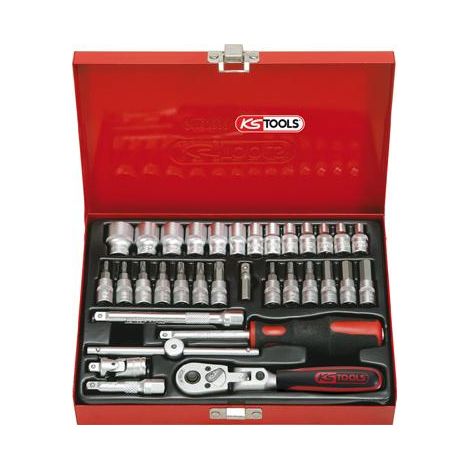 KS Tools 1/4 Steckschlüssel-Satz, 33-tlg (1/5)