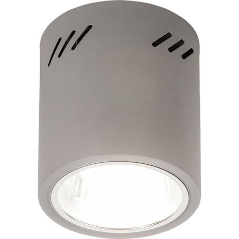 Spot plafond gris alu E27 1x60W Donald 2485 Rabalux (1/5)