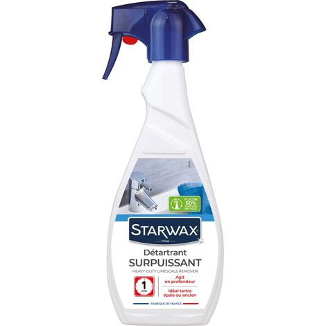 Détartrant surpuissant pour salle de bains 500ml STARWAX