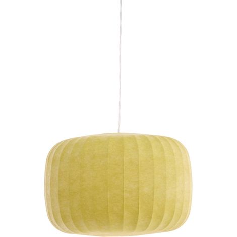 Light & Living - hängeleuchte - Lexa - gelb - kunststoff - E27 -