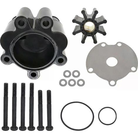 Kit de turbine de pompe à eau compatible avec Mercury Mercruiser Bravo Raw 46-807151A14 18-3150 (1/5)