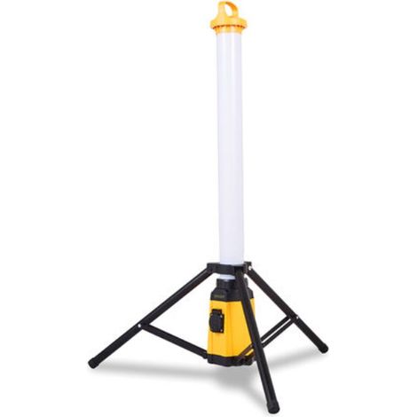 Stanley Plasterer's Area Light with Outlet Socket - 4500 Lumens (1/5)