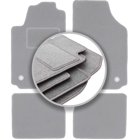 Alfombrillas grises para Audi A2 hatchback (2000-2005)