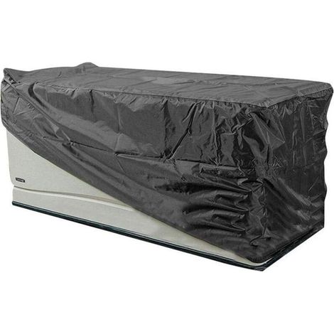 Schutzhülle für Gartenmöbel, Oxford 210D, wasser- und staubdicht (schwarz, 123 x 62 x 55 cm) (1/5)