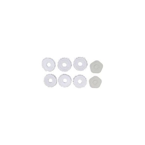 FENOPLASTICAChiffons de vadrouille pour aspirateur Dreame Bot W10 W10 Pro, tampons de nettoyage, tampons de vadrouille de remplacement avec support (1/5)