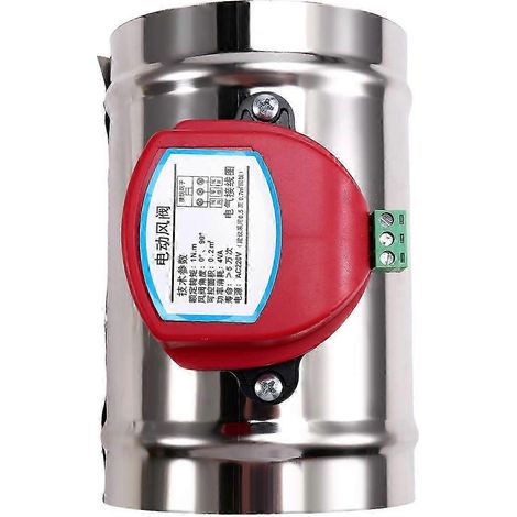 Clapet anti-retour électrique 220 V, vanne pneumatique électrique pour tuyau de 4 pouces (100 mm) (1/5)