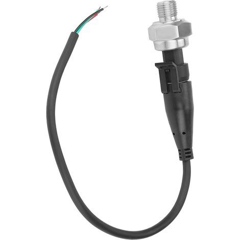 Transducteur de pression G1/4" : entrée 5 V, sortie 0,5-4,5 V, pour l'eau, le gaz et le pétrole (0-200 PSI) (1/5)