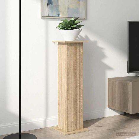 Soporte de plantas 2 pcs Roble 30,5 x 30 x 100,5 cm
