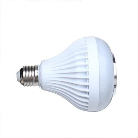 RGBW E27 LED Haut-parleur Bluetooth Ampoule sans fil musique change couleur + télécommande Bo11097 (1/4)