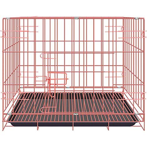 Zusammenklappbare Metalltransportbox für große Katzen. Für drinnen und draußen geeignet. Doppeltür. Ideal für Katzen. (1/5)