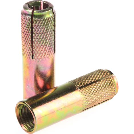 Rs Pro – Cheville à frapper M16 en acier 20mm x 65mm – Lot de 10 – Fixation solide pour béton armé et matériaux durs