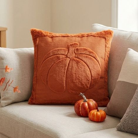 The Harvest Fall Plump Pumpkin Cushion (1/2)