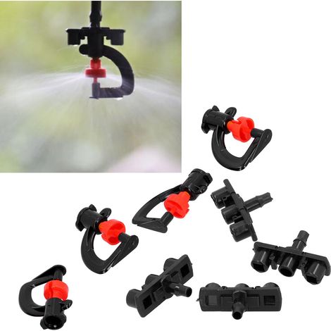 Lot de 20 arroseurs brumisateurs suspendus de type G pour jardin, serre agricole et serre (1/5)