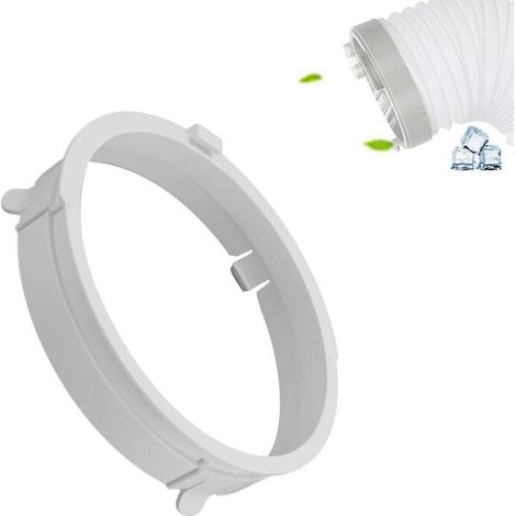 Coupleur de tuyau d'échappement portable 17 cm – Adapté climatiseur mobile Midea 1.5P KYR35 – Installation facile – Matériau ABS durable (1/5)