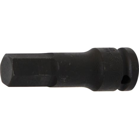 BGS Kraft-Bit-Einsatz Antrieb Innenvierkant 12,5 mm (1/2") Innensechskant 17 mm - 5481-M17 (1/3)