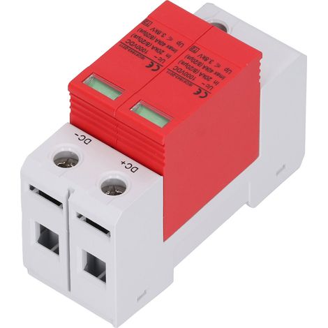 Dispositif de protection contre les surtensions 2P 40KA 1000V pour la protection contre les surtensions photovoltaïques et la sécurité (1/5)