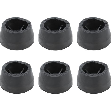 6 Coussinets Anti-Vibrations Caoutchouc Résistant à l'Usure, Silentblocs Anti-Choc Antidérapants Réducteurs de Bruit pour Compresseurs d'Air (1/5)