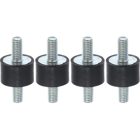 Support Antivibration - 4 Pièces - Caoutchouc Et Métal - M5 - Réduction Bruit - Pour Compresseur Et Pompe (1/5)