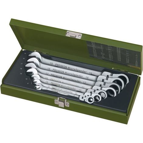 Conjunto de 8 a 19 mm Micro Pewer con conjunto, 7 PC.