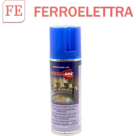 Grasso al litio chiaro multiuso spray per auto e industria 200 ml (1/2)