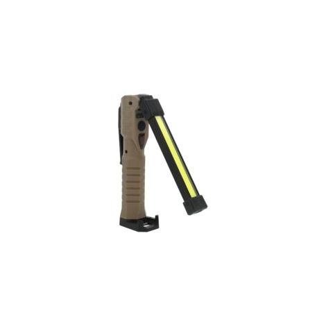 Wiederaufladbare COB-LED-Taschenlampe mit Aufhängehaken und Magnetfuß für Camping, Wandern und Notfälle
