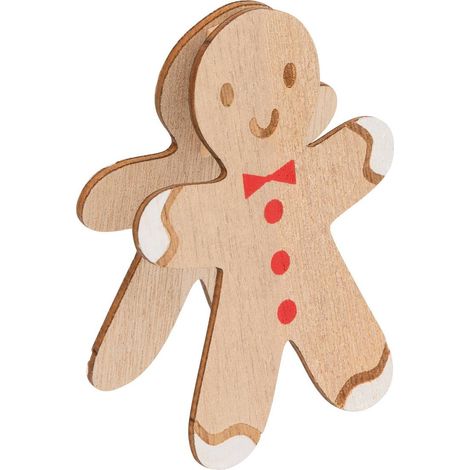 Personaggio da tavolo in legno coordinato h.10cm - Feeric lights & christmas (1/5)