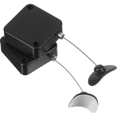 Lot de 2 câbles de sécurité télescopiques avec télécommande et verrou de sécurité (1/5)