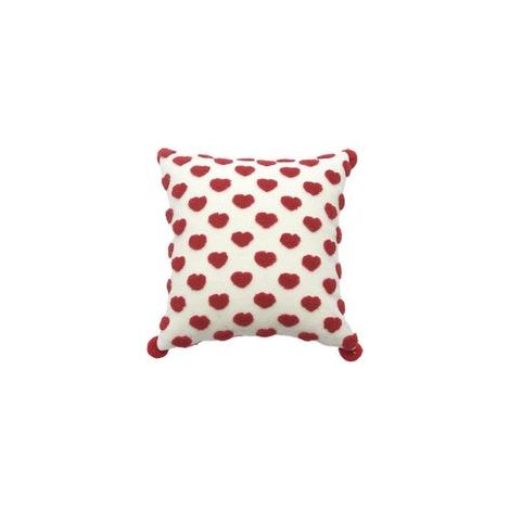 2 pièces (blanc) taie d'oreiller décorative amour housse de coussin adaptée pour canapé chambre taie d'oreiller taie d'oreiller courte en peluche douce solide housse de coussin (1/5)