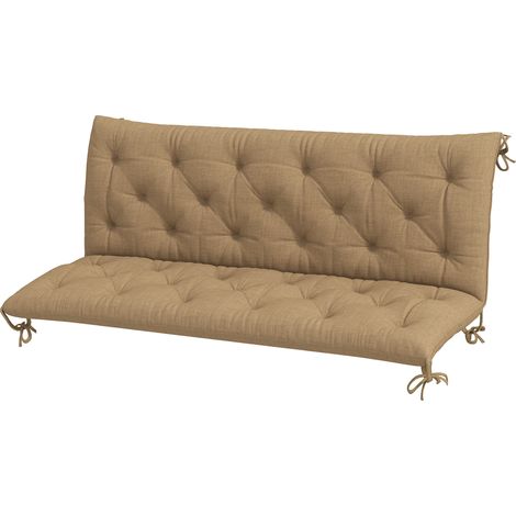 ThreeSeater Bench Cushion  Khaki (1/5)