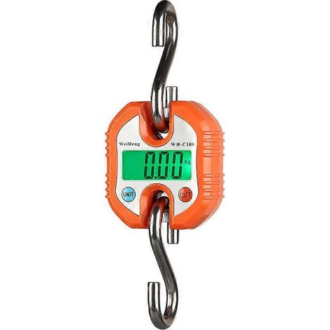 Balance électronique numérique jusqu'à 150 kg 50 g, pèse-bagages, à suspendre-AquaForge (1/5)