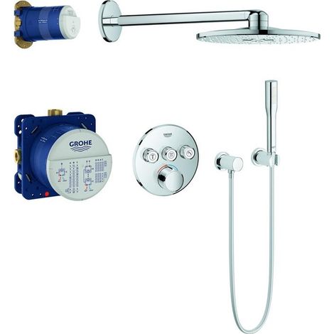 Grohe Grohtherm SmartControl Duschsystem Unterputz, mit