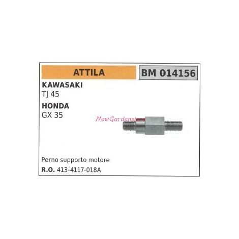 Perno supporto motore ATTILA decespugliatore gx 35 honda 014156