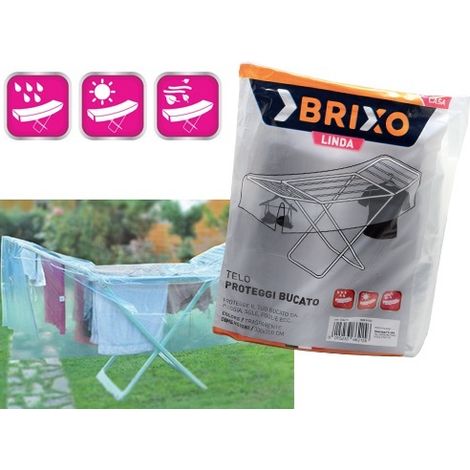 Telo Antipioggia Di Copertura Salvabucato Pesante 3x2 Mt Conf.10pz