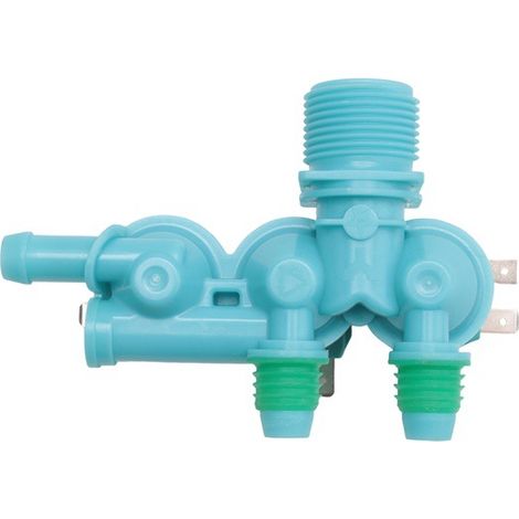 1 couleur : voir photo. Matériaux : plastique et métal. Électrovanne d’arrivée d’eau pour lave-linge à tambour entièrement automatique 120 V. (1/5)